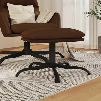 VidaXL Repose-pied Marron 45x29,5x39 cm Similicuir brillant 2 VidaXL Repose-pied Marron 45x29,5x39 cm Similicuir brillant – Image 2