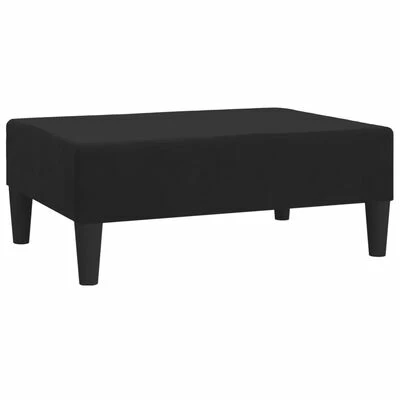 VidaXL Repose-pied Noir 78x56x32 cm Velours 1 VidaXL Repose-pied Noir 78x56x32 cm Velours
