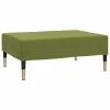 VidaXL Repose-pied Vert clair 78x56x32 cm Velours