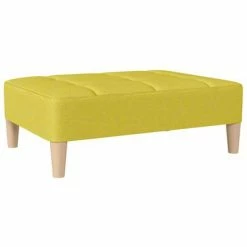 VidaXL Repose-pied Vert 78x56x32 cm Tissu