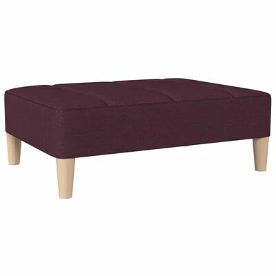 VidaXL Repose-pied Violet 78x56x32 cm Tissu 1 VidaXL Repose-pied Violet 78x56x32 cm Tissu