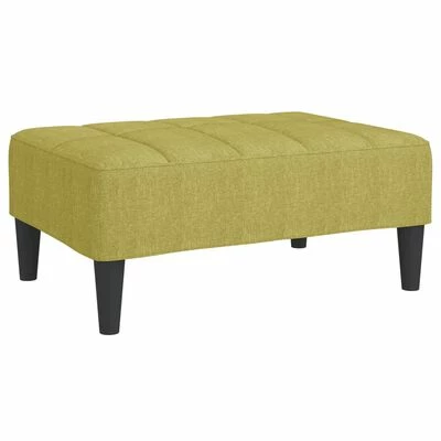 VidaXL Repose-pied Vert 78x56x32 cm Tissu 1 VidaXL Repose-pied Vert 78x56x32 cm Tissu