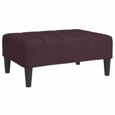 VidaXL Repose-pied Violet 78x56x32 cm Tissu 1 VidaXL Repose-pied Violet 78x56x32 cm Tissu