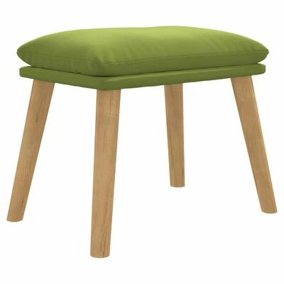 VidaXL Repose-pied Vert clair 45x29,5x39 cm Velours 1 VidaXL Repose-pied Vert clair 45x29,5x39 cm Velours