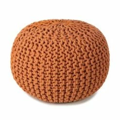 KidsDepot Pouf Bundy 40x32 cm Coton Terre