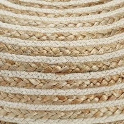 VidaXL Pouf fait à la main 40 x 45 cm Jute -Poufs Soldes image 3 248074