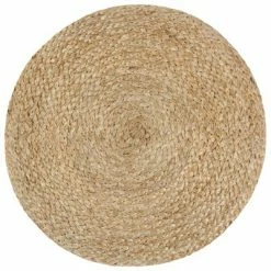 VidaXL Pouf fait à la main Gris 40 x 45 cm Jute 5 VidaXL Pouf fait à la main Gris 40 x 45 cm Jute -Poufs Soldes image 3 248077
