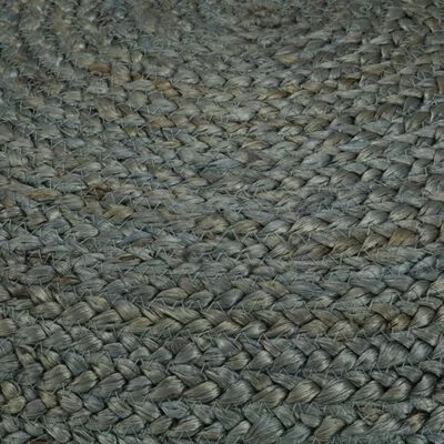 VidaXL Pouf fait à la main Vert olive 45 x 30 cm Jute 3 VidaXL Pouf fait à la main Vert olive 45 x 30 cm Jute – Image 3