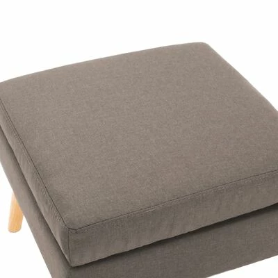 VidaXL Repose-pied Taupe Tissu 3 VidaXL Repose-pied Taupe Tissu – Image 3
