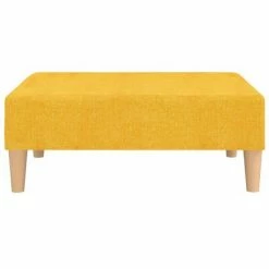 VidaXL Repose-pied Jaune 78x56x32 cm Tissu 8 VidaXL Repose-pied Jaune 78x56x32 cm Tissu -Poufs Soldes image 3 337682