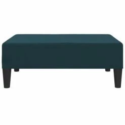 VidaXL Repose-pied Bleu 78x56x32 cm Velours -Poufs Soldes image 3 337686
