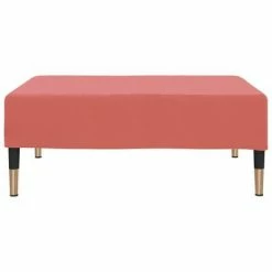 VidaXL Repose-pied Rose 78x56x32 cm Velours 8 VidaXL Repose-pied Rose 78x56x32 cm Velours -Poufs Soldes image 3 337702
