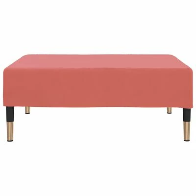 VidaXL Repose-pied Rose 78x56x32 cm Velours 3 VidaXL Repose-pied Rose 78x56x32 cm Velours – Image 3
