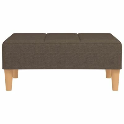 VidaXL Repose-pied Taupe 78x56x32 cm Tissu 3 VidaXL Repose-pied Taupe 78x56x32 cm Tissu – Image 3