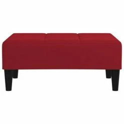 VidaXL Repose-pied Rouge bordeaux 78x56x32 cm Velours 8 VidaXL Repose-pied Rouge bordeaux 78x56x32 cm Velours -Poufs Soldes image 3 337763