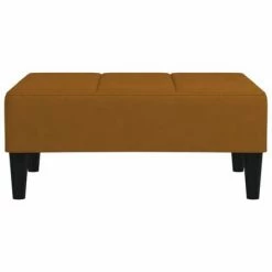 VidaXL Repose-pied Marron 78x56x32 cm Velours 8 VidaXL Repose-pied Marron 78x56x32 cm Velours -Poufs Soldes image 3 337766