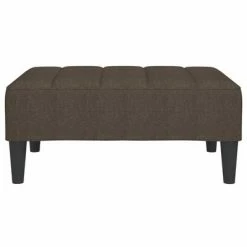 VidaXL Repose-pied Marron 78x56x32 cm Tissu 8 VidaXL Repose-pied Marron 78x56x32 cm Tissu -Poufs Soldes image 3 337780