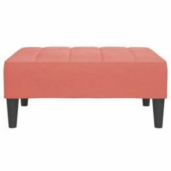VidaXL Repose-pied Rose 78x56x32 cm Velours 8 VidaXL Repose-pied Rose 78x56x32 cm Velours -Poufs Soldes image 3 337793