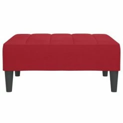 VidaXL Repose-pied Rouge bordeaux 78x56x32 cm Velours 8 VidaXL Repose-pied Rouge bordeaux 78x56x32 cm Velours -Poufs Soldes image 3 337794