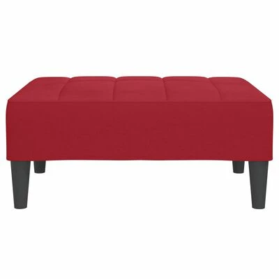 VidaXL Repose-pied Rouge bordeaux 78x56x32 cm Velours 3 VidaXL Repose-pied Rouge bordeaux 78x56x32 cm Velours – Image 3