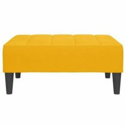 VidaXL Repose-pied Jaune 78x56x32 cm Velours 8 VidaXL Repose-pied Jaune 78x56x32 cm Velours -Poufs Soldes image 3 337796