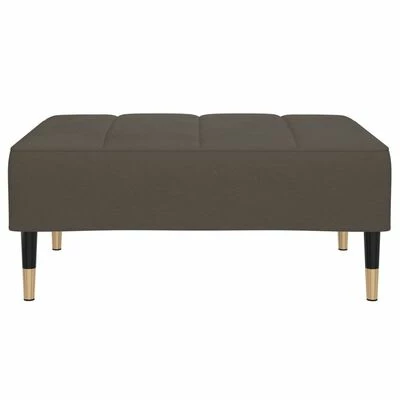 VidaXL Repose-pied Gris foncé 78x56x32 cm Velours 3 VidaXL Repose-pied Gris foncé 78x56x32 cm Velours – Image 3
