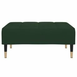 VidaXL Repose-pied Vert foncé 78x56x32 cm Velours 8 VidaXL Repose-pied Vert foncé 78x56x32 cm Velours -Poufs Soldes image 3 337814