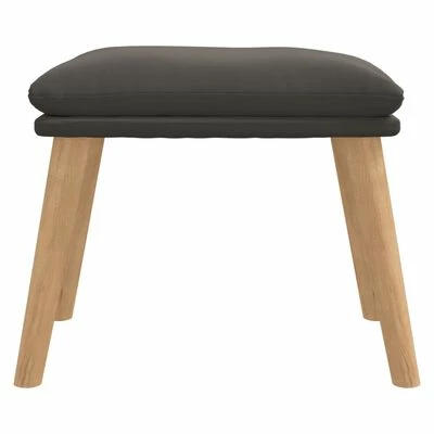 VidaXL Repose-pied Gris foncé 45x29,5x39 cm Velours 3 VidaXL Repose-pied Gris foncé 45x29,5x39 cm Velours – Image 3