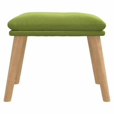 VidaXL Repose-pied Vert clair 45x29,5x39 cm Velours 3 VidaXL Repose-pied Vert clair 45x29,5x39 cm Velours – Image 3