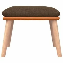 VidaXL Repose-pied Marron 45x29,5x39 cm Tissu et similicuir 8 VidaXL Repose-pied Marron 45x29,5x39 cm Tissu et similicuir -Poufs Soldes image 3 341449