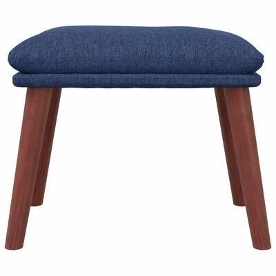 VidaXL Repose-pied Bleu 45x29,5x39 cm Tissu 3 VidaXL Repose-pied Bleu 45x29,5x39 cm Tissu – Image 3