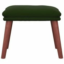 VidaXL Repose-pied Vert foncé 45x29,5x39 cm Velours 8 VidaXL Repose-pied Vert foncé 45x29,5x39 cm Velours -Poufs Soldes image 3 341470