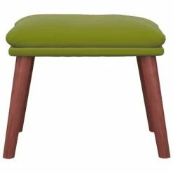 VidaXL Repose-pied Vert clair 45x29,5x39 cm Velours -Poufs Soldes image 3 341471