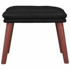VidaXL Repose-pied Noir 45x29,5x39 cm Similicuir -Poufs Soldes image 3 341490