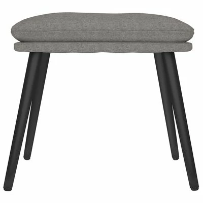 VidaXL Repose-pied Gris clair 45x29,5x39 cm Tissu 3 VidaXL Repose-pied Gris clair 45x29,5x39 cm Tissu – Image 3