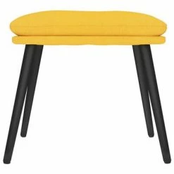 VidaXL Repose-pied Jaune moutarde 45x29,5x39 cm Tissu 8 VidaXL Repose-pied Jaune moutarde 45x29,5x39 cm Tissu -Poufs Soldes image 3 341500