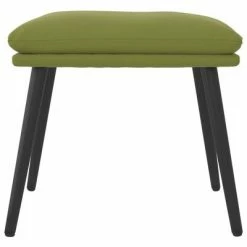 VidaXL Repose-pied Vert clair 45x29,5x39 cm Velours 8 VidaXL Repose-pied Vert clair 45x29,5x39 cm Velours -Poufs Soldes image 3 341507