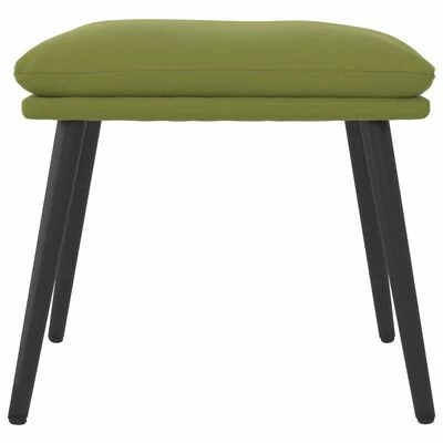 VidaXL Repose-pied Vert clair 45x29,5x39 cm Velours 3 VidaXL Repose-pied Vert clair 45x29,5x39 cm Velours – Image 3