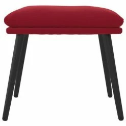 VidaXL Repose-pied Rouge bordeaux 45x29,5x39 cm Velours 8 VidaXL Repose-pied Rouge bordeaux 45x29,5x39 cm Velours -Poufs Soldes image 3 341509