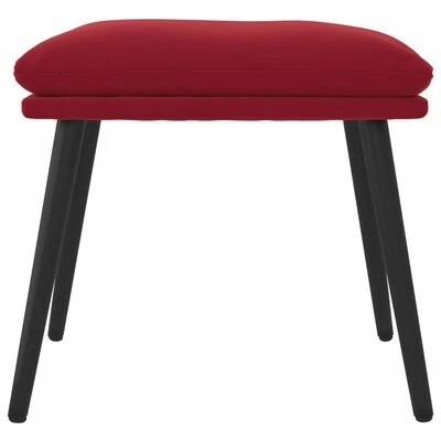 VidaXL Repose-pied Rouge bordeaux 45x29,5x39 cm Velours 3 VidaXL Repose-pied Rouge bordeaux 45x29,5x39 cm Velours – Image 3