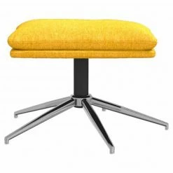 VidaXL Repose-pied Jaune moutarde 60x60x39 cm Tissu 8 VidaXL Repose-pied Jaune moutarde 60x60x39 cm Tissu -Poufs Soldes image 3 341552