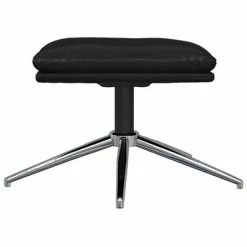 VidaXL Repose-pied Noir 45x29,5x39 cm Similicuir -Poufs Soldes image 3 341564