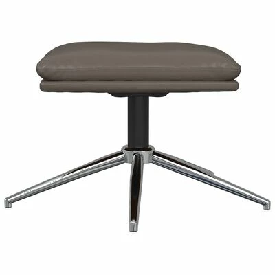 VidaXL Repose-pied Gris 45x29,5x39 cm Similicuir 3 VidaXL Repose-pied Gris 45x29,5x39 cm Similicuir – Image 3