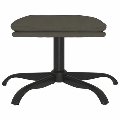 VidaXL Repose-pied Gris foncé 60x60x39 cm Velours 3 VidaXL Repose-pied Gris foncé 60x60x39 cm Velours – Image 3