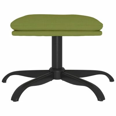 VidaXL Repose-pied Vert clair 60x60x39 cm Velours 3 VidaXL Repose-pied Vert clair 60x60x39 cm Velours – Image 3