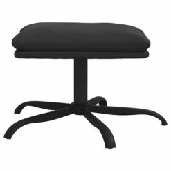 VidaXL Repose-pied Noir 45x29,5x39 cm Similicuir brillant -Poufs Soldes image 3 341618