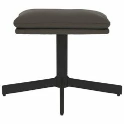 VidaXL Repose-pied Gris foncé 60x60x39 cm Velours -Poufs Soldes image 3 341627