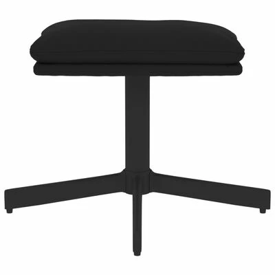 VidaXL Repose-pied Noir 60x60x39 cm Velours 3 VidaXL Repose-pied Noir 60x60x39 cm Velours – Image 3