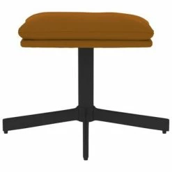 VidaXL Repose-pied Marron 60x60x39 cm Velours 8 VidaXL Repose-pied Marron 60x60x39 cm Velours -Poufs Soldes image 3 341634