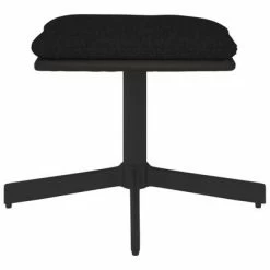 VidaXL Repose-pied Noir 60x60x39 cm Tissu et similicuir 8 VidaXL Repose-pied Noir 60x60x39 cm Tissu et similicuir -Poufs Soldes image 3 341650
